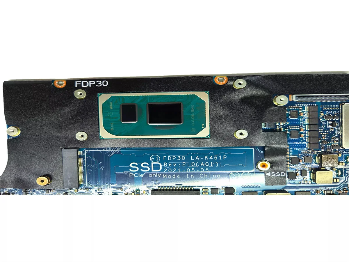 09DGPY For Dell XPS 13 9305 Laptop Motherboard LA-K461P I5-1135G7 16G RAM 100% Full Tested
09DGPY For Dell XPS 13 9305 Laptop Motherboard LA-K461P I5-1135G7 16G RAM 100% Full Tested