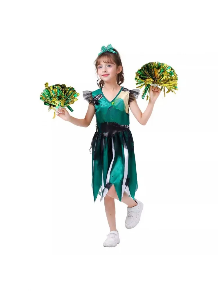 Halloween Zombie Cheerleader Costume Set Kindergarten Sports Meeting Masquerade Ball COSPLAY Stage Performance Outfit
Halloween Zombie Cheerleader Costume Set Kindergarten Sports Meeting Masquerade Ball COSPLAY Stage Performance Outfit