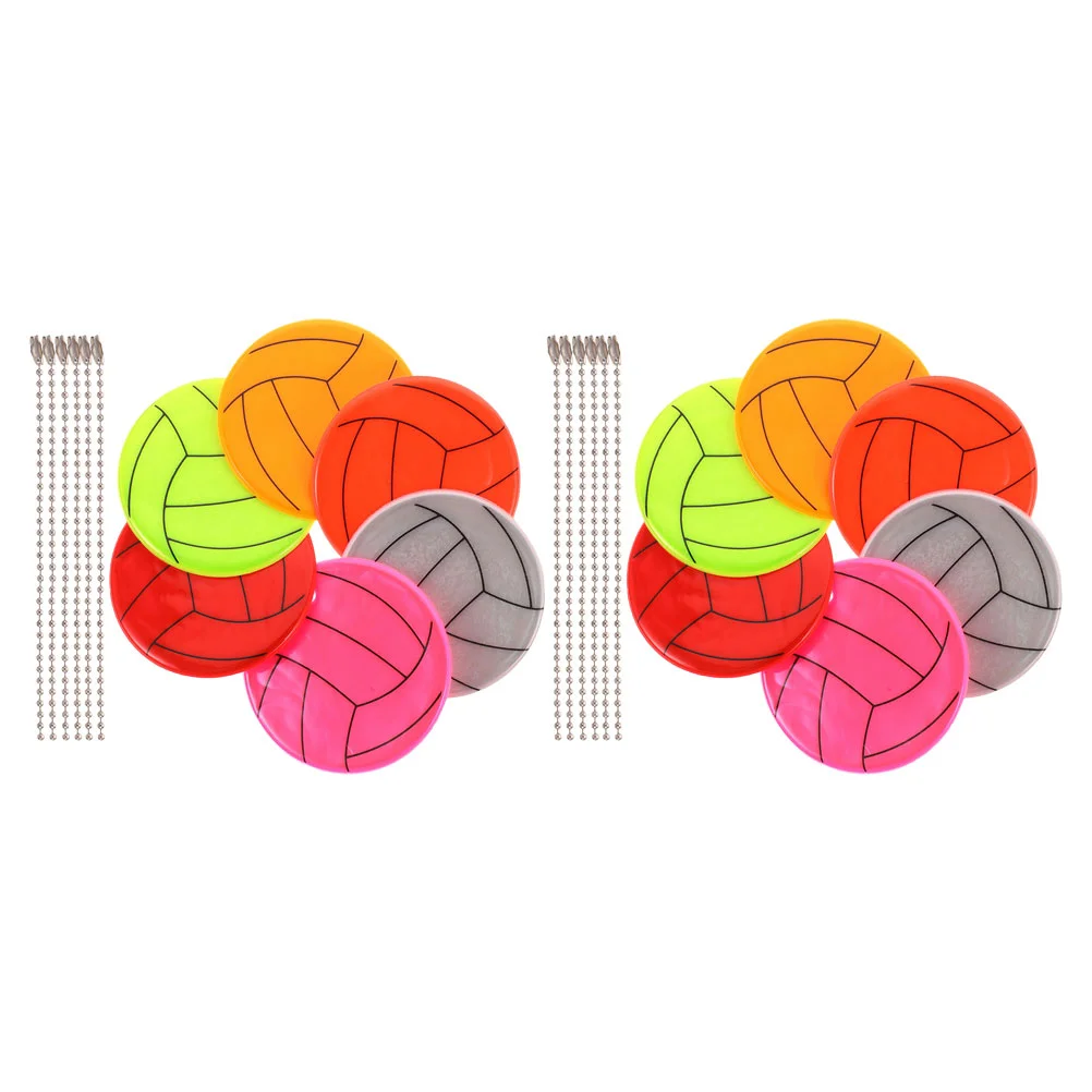 12 Pcs Volleyball Pendant Keychains Bulk Accessories Hiking Reflective High Visibility Student
12 Pcs Volleyball Pendant Keychains Bulk Accessories Hiking Reflective High Visibility Student