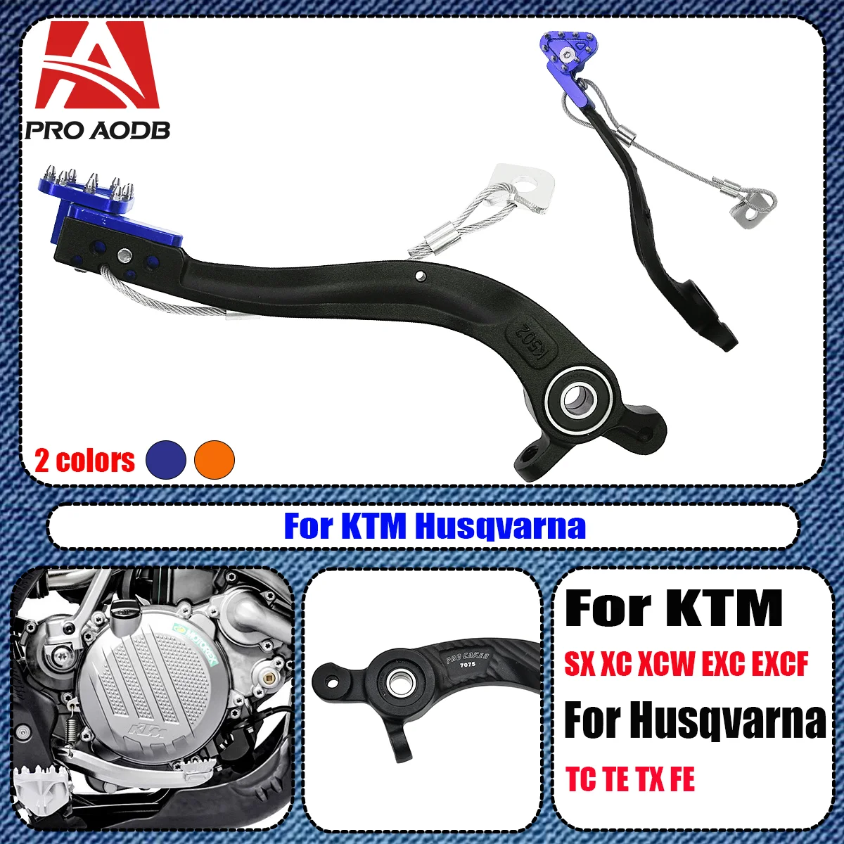 For KTM SX XCW EXC EXCF XC 250 300 350 500 Husqvarna TC TE TX FE 125 150 250 300 350 2017-2023 Motorcycle CNC Foot Brake Pedal
For KTM SX XCW EXC EXCF XC 250 300 350 500 Husqvarna TC TE TX FE 125 150 250 300 350 2017-2023 Motorcycle CNC Foot Brake Pedal