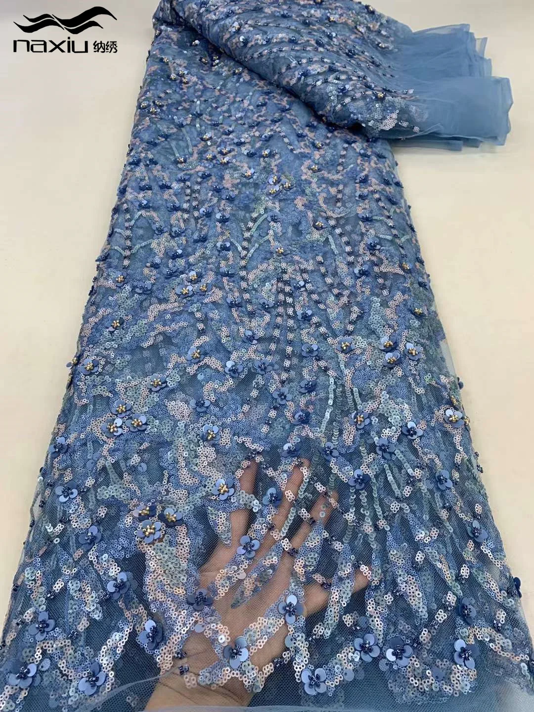 Madison African Beads Lace Fabric 2024 High Quality Elegant Lace Nigerian Sequins Embroidered French Lace Fabric For Wedding
Madison African Beads Lace Fabric 2024 High Quality Elegant Lace Nigerian Sequins Embroidered French Lace Fabric For Wedding