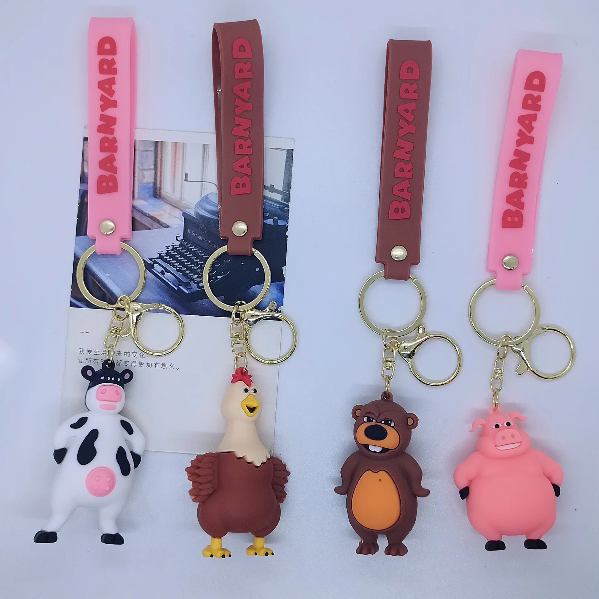 New Creative Cartoon Doll Crazy Farm Keychain Bag Car Keychain Accessories Wholesale Y2k Fashion Toys Anime Cartoon Frind
New Creative Cartoon Doll Crazy Farm Keychain Bag Car Keychain Accessories Wholesale Y2k Fashion Toys Anime Cartoon Frind