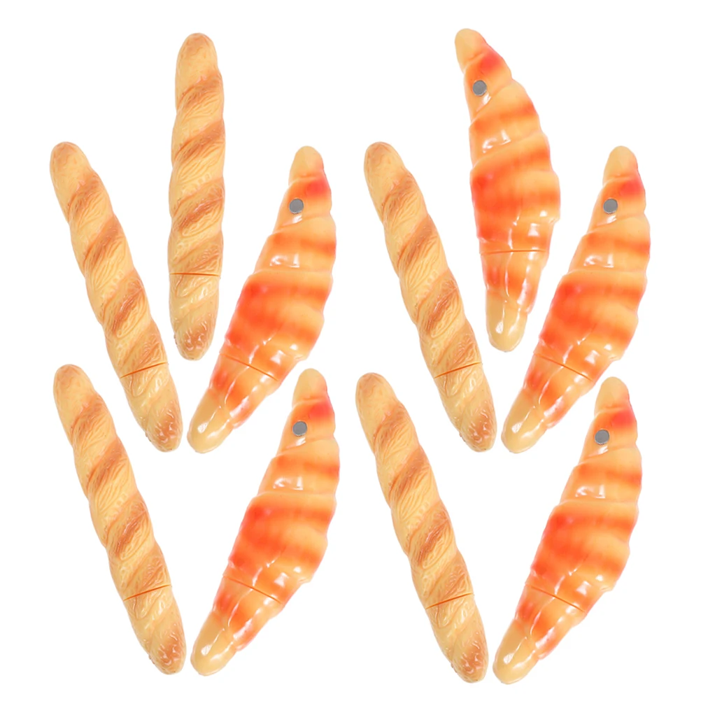 10 Pcs Simulated Bread Pen Baguette Writing Loaf Funny Ballpoint Ink Pens Stationery for Office Plastic
10 Pcs Simulated Bread Pen Baguette Writing Loaf Funny Ballpoint Ink Pens Stationery for Office Plastic
