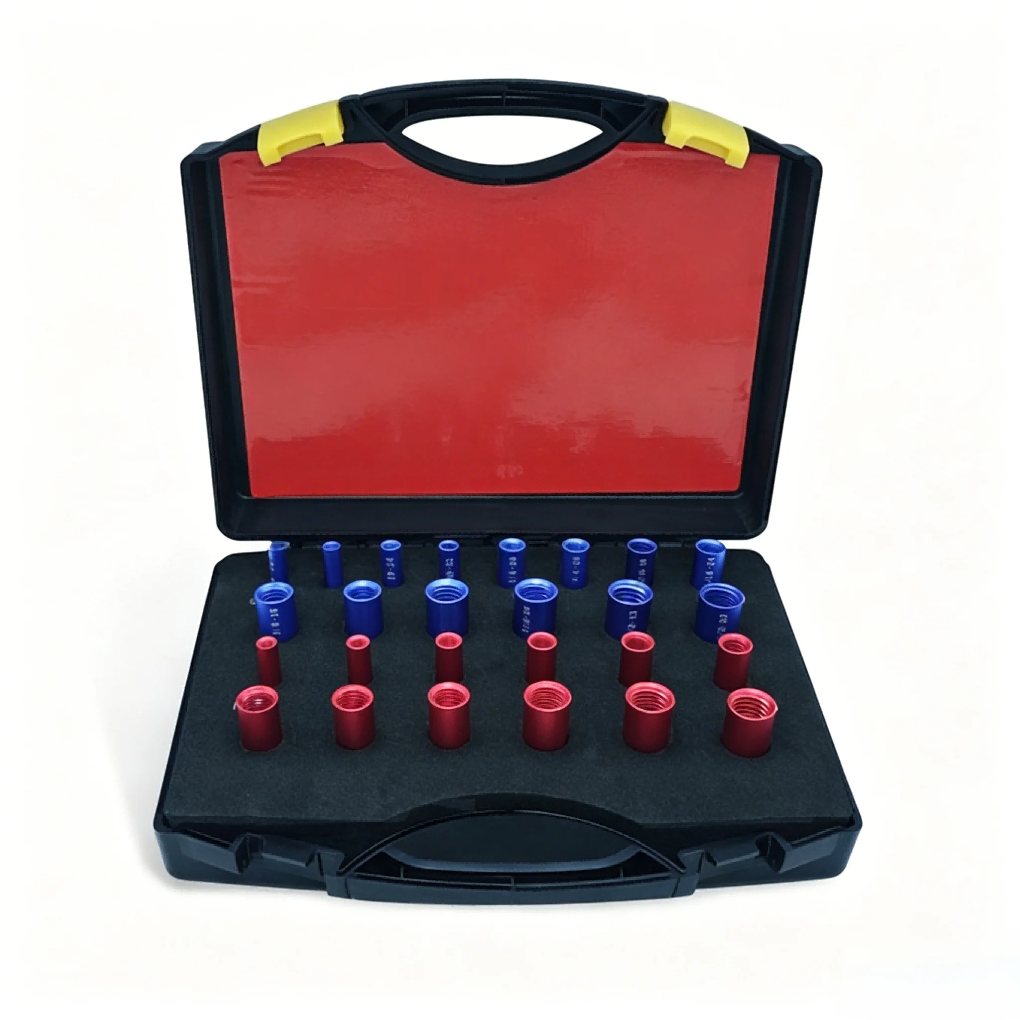 Thread Gauge 26PCS for Fastener Inspection Metric Sizes 4mm 5mm 6mm 8mm 10mm 12mm Inch 6-32 8-32 10-24 1/4-20 1/2-20
Thread Gauge 26PCS for Fastener Inspection Metric Sizes 4mm 5mm 6mm 8mm 10mm 12mm Inch 6-32 8-32 10-24 1/4-20 1/2-20