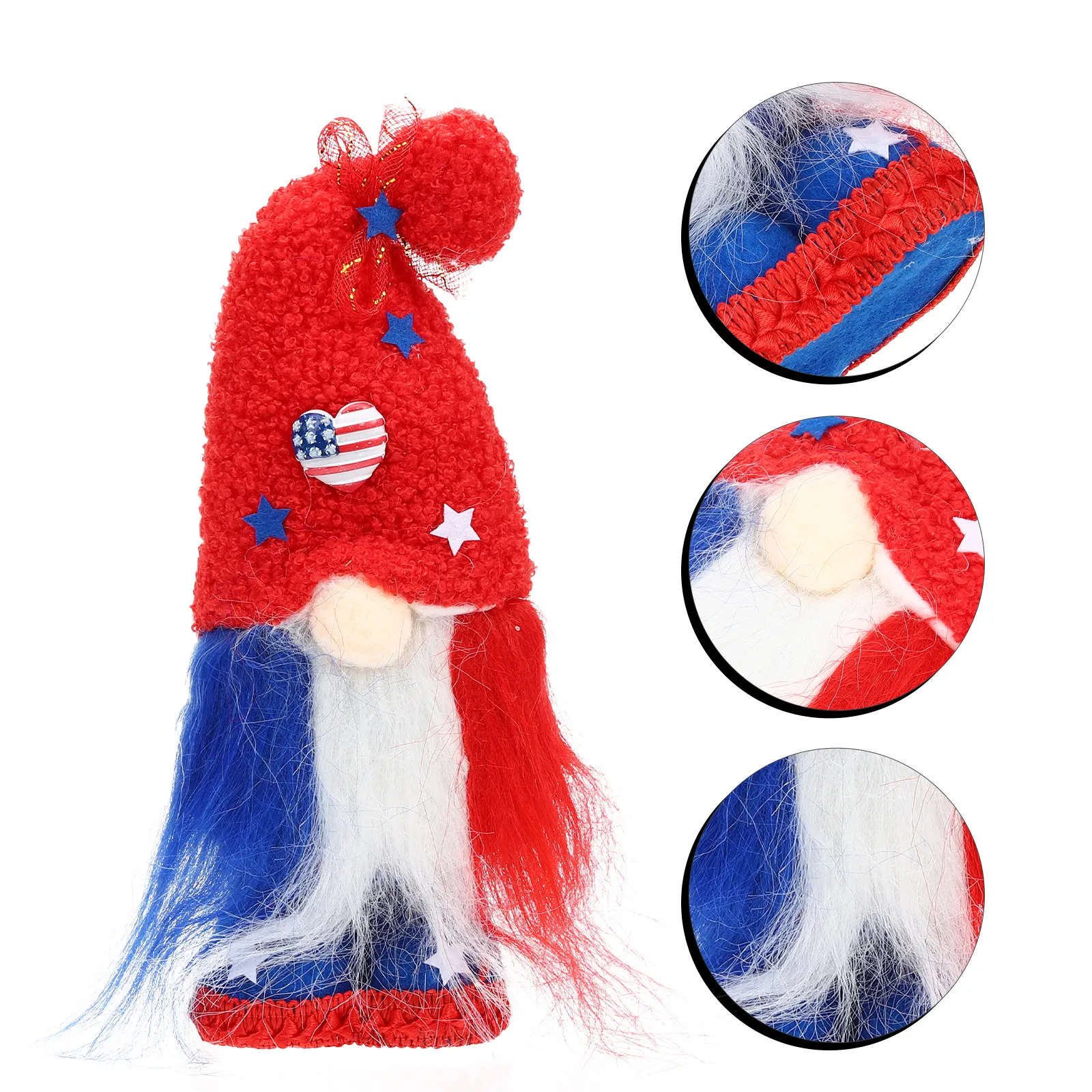 Gnome Ornament for Independence Day Festive Adorable Dwarf Decor Ideal Desktop Bookshelf Sofa Garden Home Decor 4Th July Party
Gnome Ornament for Independence Day Festive Adorable Dwarf Decor Ideal Desktop Bookshelf Sofa Garden Home Decor 4Th July Party
