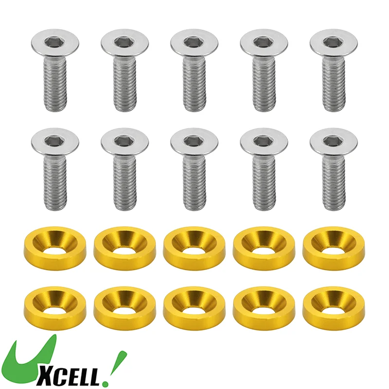 UXCELL M6x1.0 Universal Auto Modification M6 Gasket Bolt Vehicle Aluminium Alloy Gasket Bolt Sets Car Parts Accessories
UXCELL M6x1.0 Universal Auto Modification M6 Gasket Bolt Vehicle Aluminium Alloy Gasket Bolt Sets Car Parts Accessories