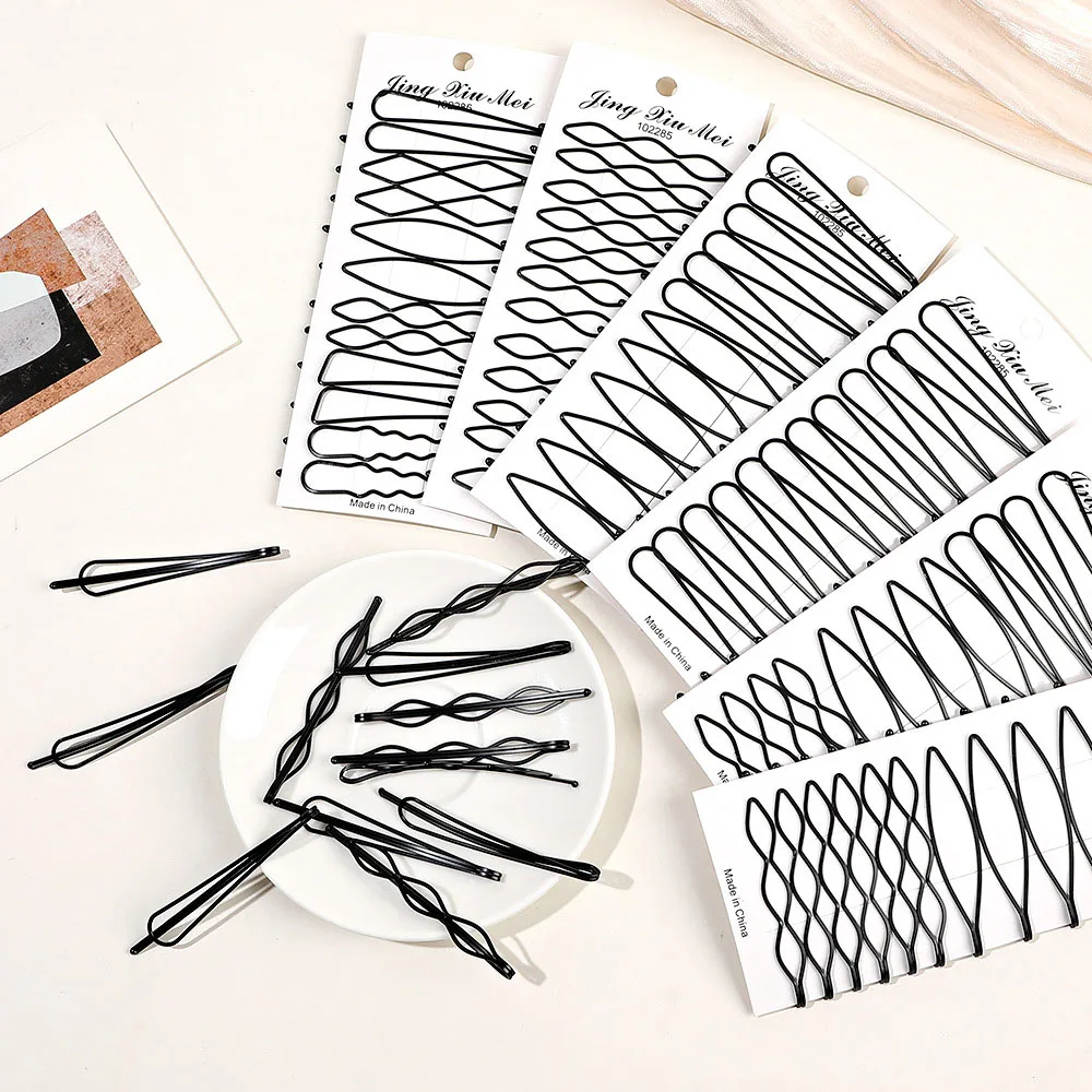 12pcs Black Hairpin One Word Side Clip Female Summer Back Head Broken Hair Artifact Clip Side Bangs Clip Female
12pcs Black Hairpin One Word Side Clip Female Summer Back Head Broken Hair Artifact Clip Side Bangs Clip Female
