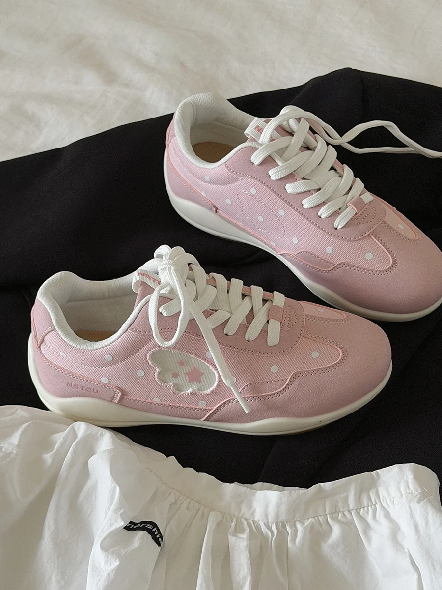 Pink Sport Shoes for Women Thick Bottom Versatile Casual Deux Shoes Summer New StyleNSTCU Original Design Comfortable All-Match
Pink Sport Shoes for Women Thick Bottom Versatile Casual Deux Shoes Summer New StyleNSTCU Original Design Comfortable All-Match