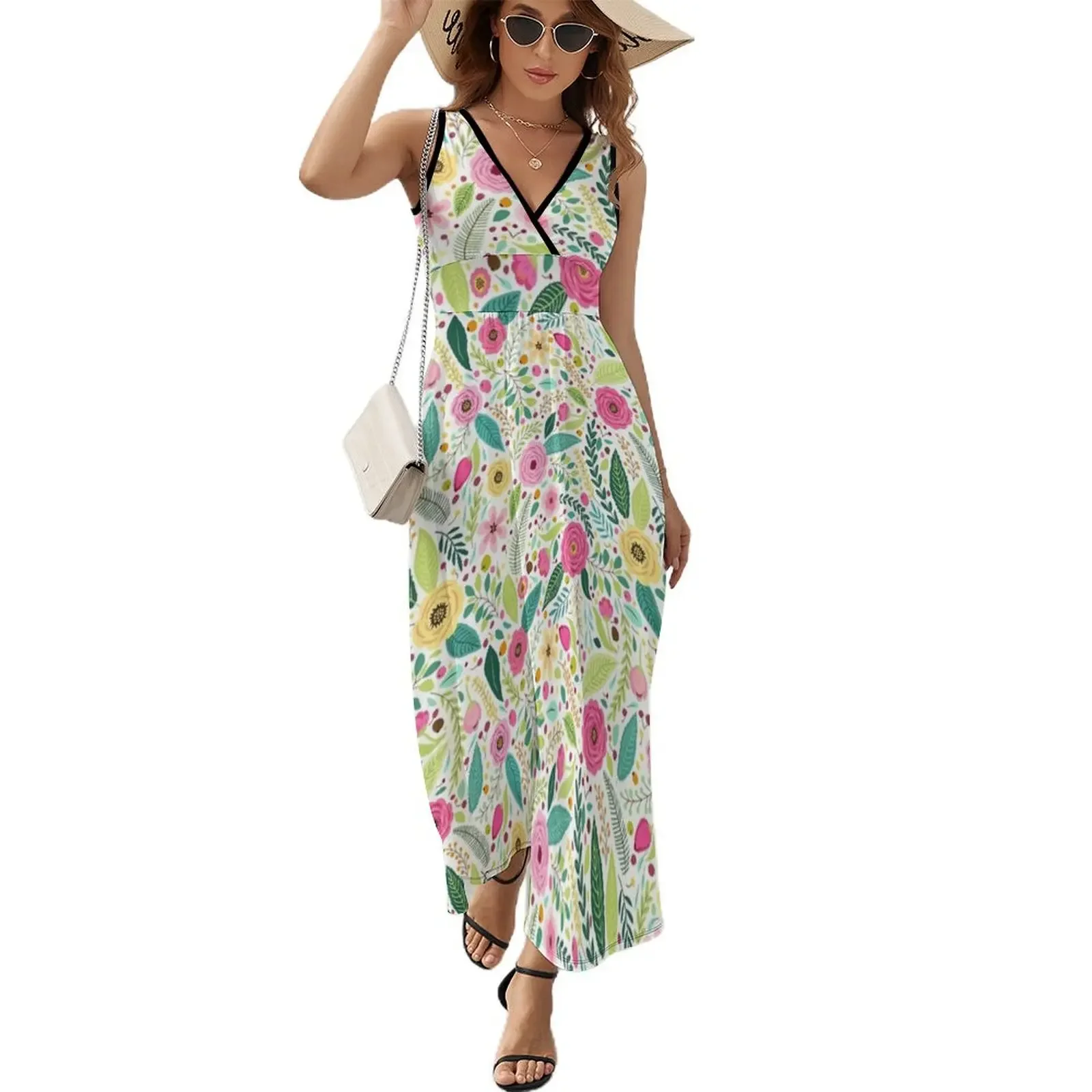 Beautiful floral pattern Short-Sleeved Dress women party dresses womans clothing Long veiled dresses womens dress Dress
Beautiful floral pattern Short-Sleeved Dress women party dresses womans clothing Long veiled dresses womens dress Dress