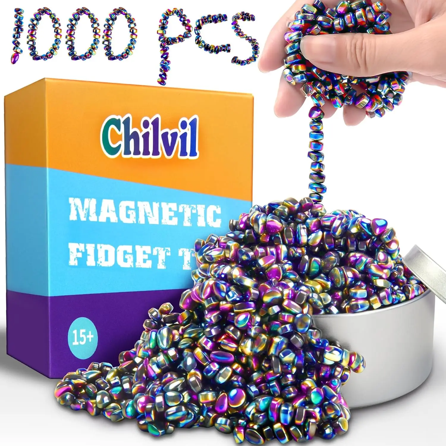 1000pcs Easter Fidget Toys for Teens, Stress Relief Metal Beads Quiet Office Desk Sensory Gifts
1000pcs Easter Fidget Toys for Teens, Stress Relief Metal Beads Quiet Office Desk Sensory Gifts