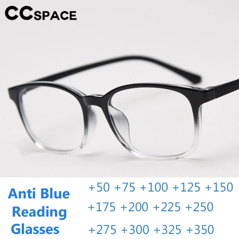 Square TR90 Anti Blue Light Reading Glasses Ultralight Resin Optical Presbyopic Eyeglasses Custom Diopter +50~+600 #802055
Square TR90 Anti Blue Light Reading Glasses Ultralight Resin Optical Presbyopic Eyeglasses Custom Diopter +50~+600 #802055