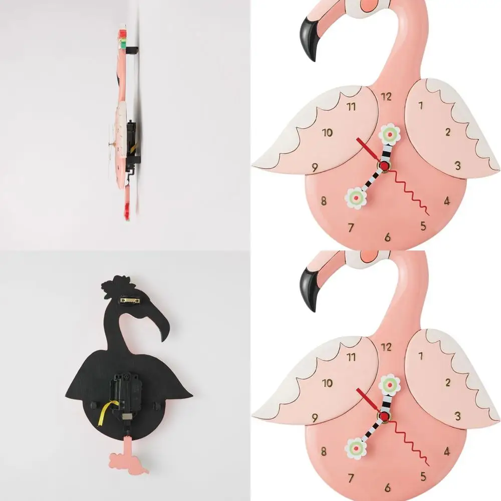 Настенные часы Pinky Flamingo with Blooms, скульптурные маятниковые, 11,61, разноцветные
Настенные часы Pinky Flamingo with Blooms, скульптурные маятниковые, 11,61, разноцветные