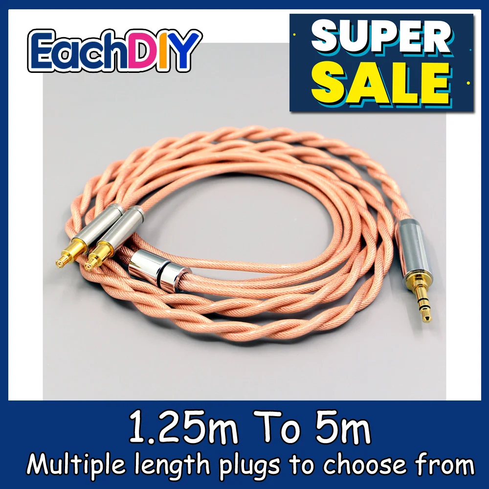 Type6 756 core Shielding 7n Litz OCC Earphone Cable For Audio Technica ATH-ADX5000 MSR7b 770H 990H A2DC LN007973
Type6 756 core Shielding 7n Litz OCC Earphone Cable For Audio Technica ATH-ADX5000 MSR7b 770H 990H A2DC LN007973