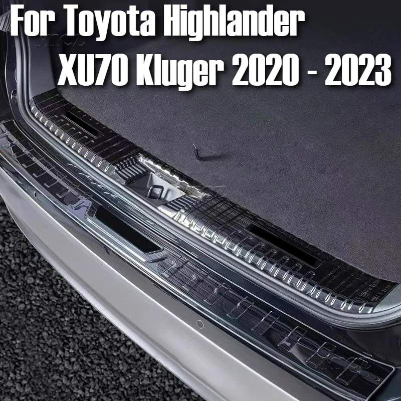 For Toyota Highlander XU70 Kluger 2020 - 2023 Car Styling Stainless Car Rear Bumper Guard Plate Cover Trunk Door Sill Guard Trim
For Toyota Highlander XU70 Kluger 2020 - 2023 Car Styling Stainless Car Rear Bumper Guard Plate Cover Trunk Door Sill Guard Trim