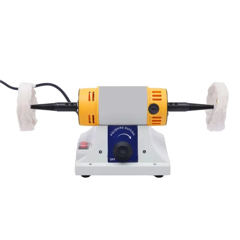 【Best Choice】320W Jewelry Polisher Adjustable Speed with Cloth Wheels Polishing Machine, Multi-Function Bench Buffer Polisher,
【Best Choice】320W Jewelry Polisher Adjustable Speed with Cloth Wheels Polishing Machine, Multi-Function Bench Buffer Polisher,