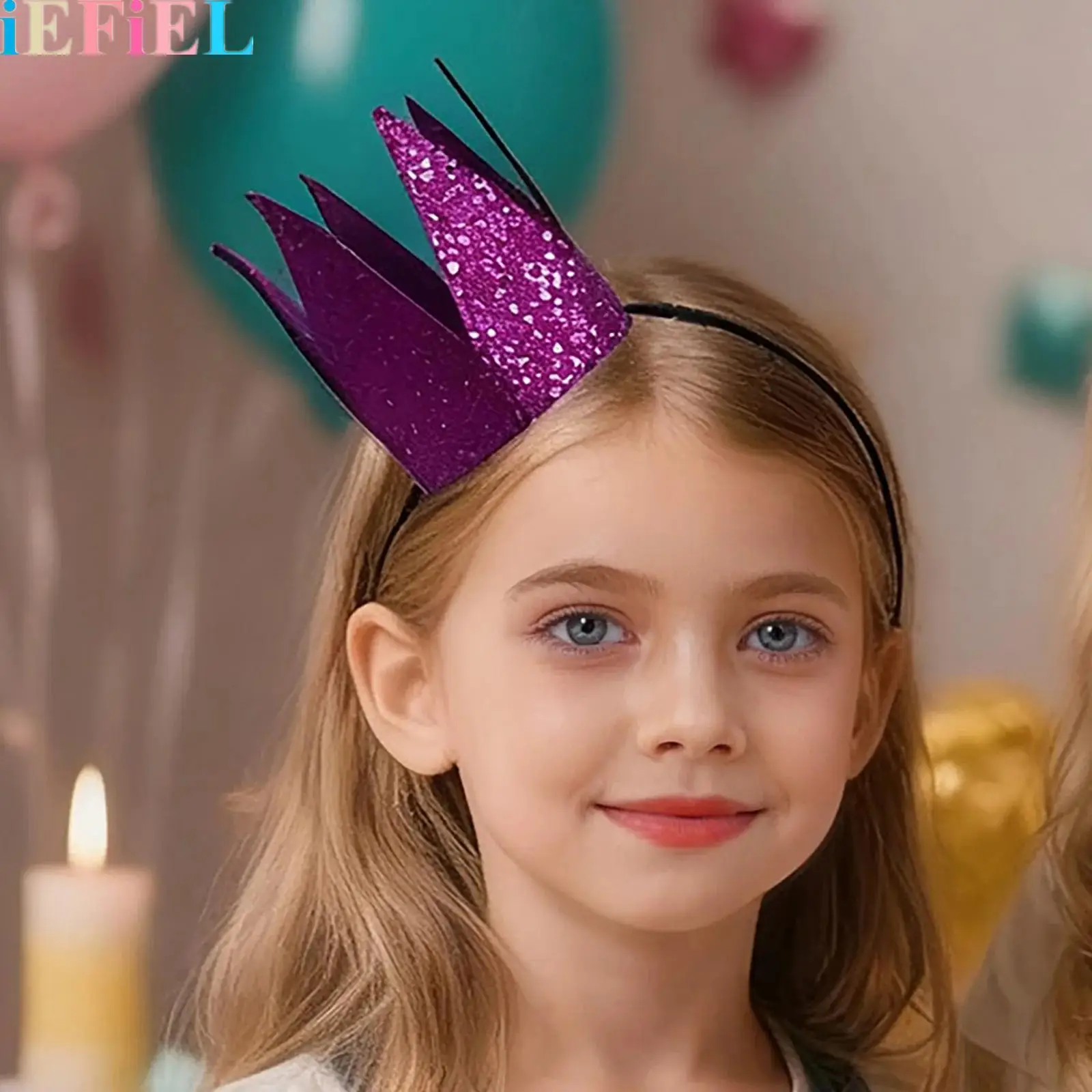 1Pcs Sparkling Crown Hair Hoop Shiny Sequins Crown Dress Up Birthday Parties Halloween Cosplay Props Headwear
1Pcs Sparkling Crown Hair Hoop Shiny Sequins Crown Dress Up Birthday Parties Halloween Cosplay Props Headwear