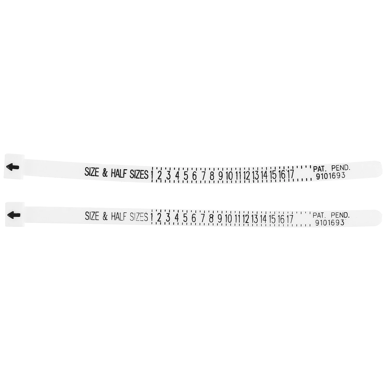 2pcs Ring Finger Soft Ruler Gauge Measurer for White Measuring Tool Rings USA Sizes Adjustable Plastic Reusable
2pcs Ring Finger Soft Ruler Gauge Measurer for White Measuring Tool Rings USA Sizes Adjustable Plastic Reusable
