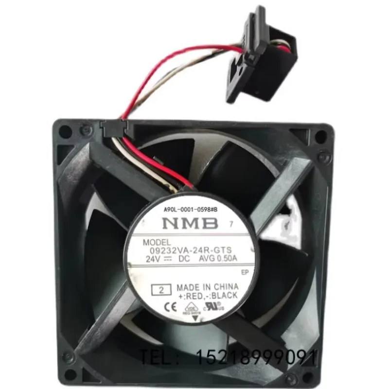 NMB 0923VA-24R-GTS DC 24V 0.50A 90X90x32mm 3-Wire Server Cooling Fan
NMB 0923VA-24R-GTS DC 24V 0.50A 90X90x32mm 3-Wire Server Cooling Fan