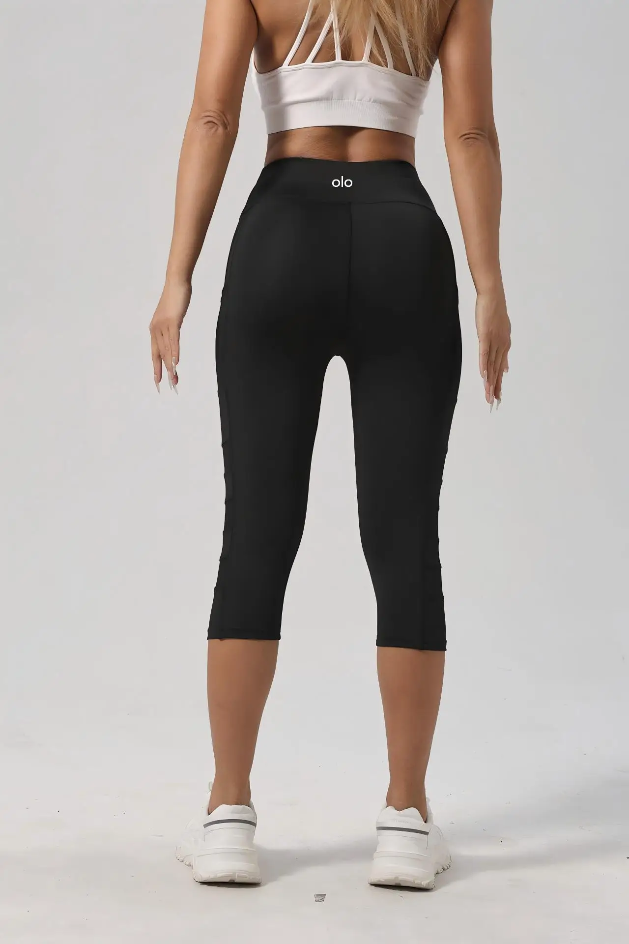 Lady Summer Beauty Pocket Mesh-Strap Sport High-Waist Pants, Aiding in Tightening Hips, Shaping Figure, Quick-Drying, Yoga Pants
Lady Summer Beauty Pocket Mesh-Strap Sport High-Waist Pants, Aiding in Tightening Hips, Shaping Figure, Quick-Drying, Yoga Pants