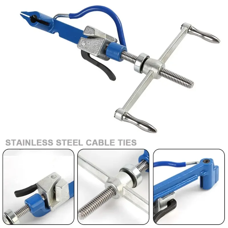 Multi-Functional Strapping Tensioner Stainless steel Band Strapping Tool Pliers Strapper Packer Manual Metal Tie Cutting Tool
Multi-Functional Strapping Tensioner Stainless steel Band Strapping Tool Pliers Strapper Packer Manual Metal Tie Cutting Tool