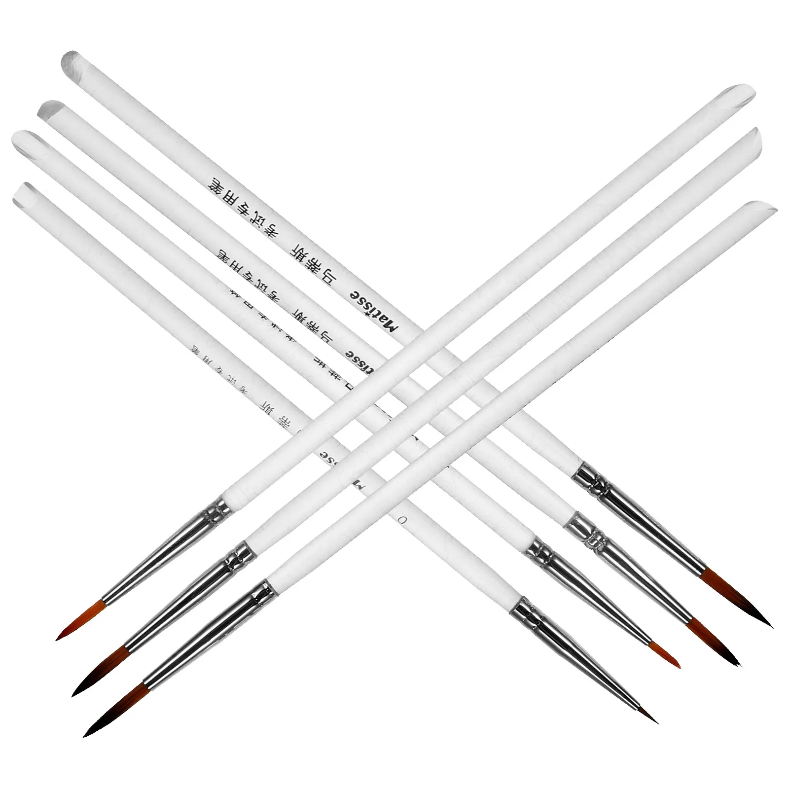 1 Painting Set 0 6 Sizes Watercolor Acrylic Oil Brushes Lightweight Portable Miniature Plastic H Painting Brush
1 Painting Set 0 6 Sizes Watercolor Acrylic Oil Brushes Lightweight Portable Miniature Plastic H Painting Brush