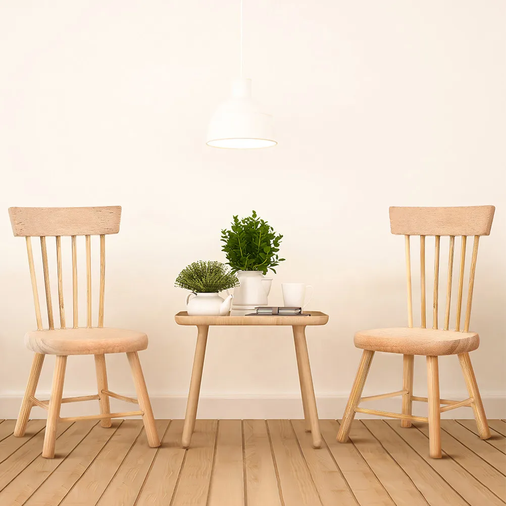 6Pcs Miniature Wood Chairs Mini House Furniture Set Small Chair Ornament Desktop Decoration House Furniture
6Pcs Miniature Wood Chairs Mini House Furniture Set Small Chair Ornament Desktop Decoration House Furniture