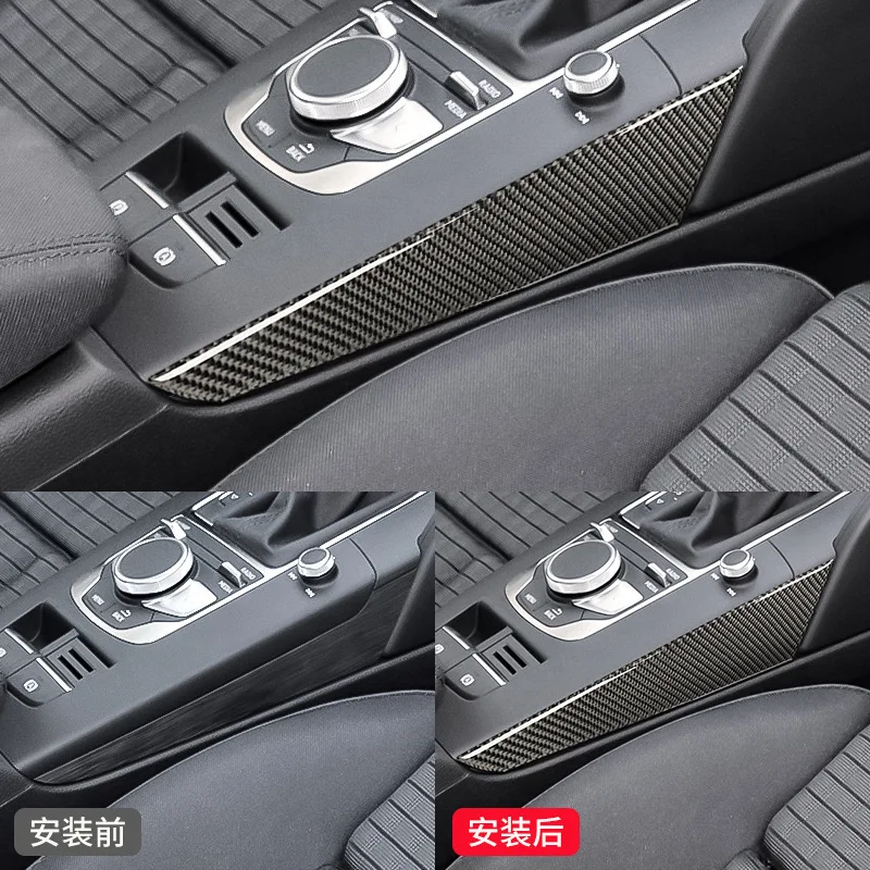 FOR Audi A3 Modified gear side Modified gear side Audi A3 Carbon fiber pattern Interior modification accessories
FOR Audi A3 Modified gear side Modified gear side Audi A3 Carbon fiber pattern Interior modification accessories