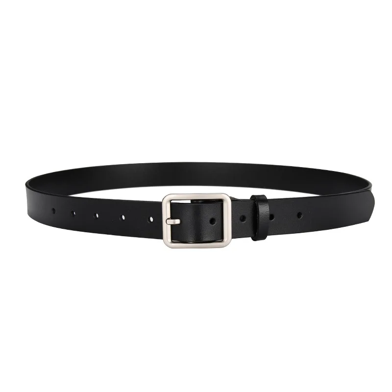 Women Soft Second Leather Retro Handmade Belts Copper Silver Buckle Ladies Skirt Casual Belt Dress Thin Ladies 2.8cm Mid BeltS
Women Soft Second Leather Retro Handmade Belts Copper Silver Buckle Ladies Skirt Casual Belt Dress Thin Ladies 2.8cm Mid BeltS