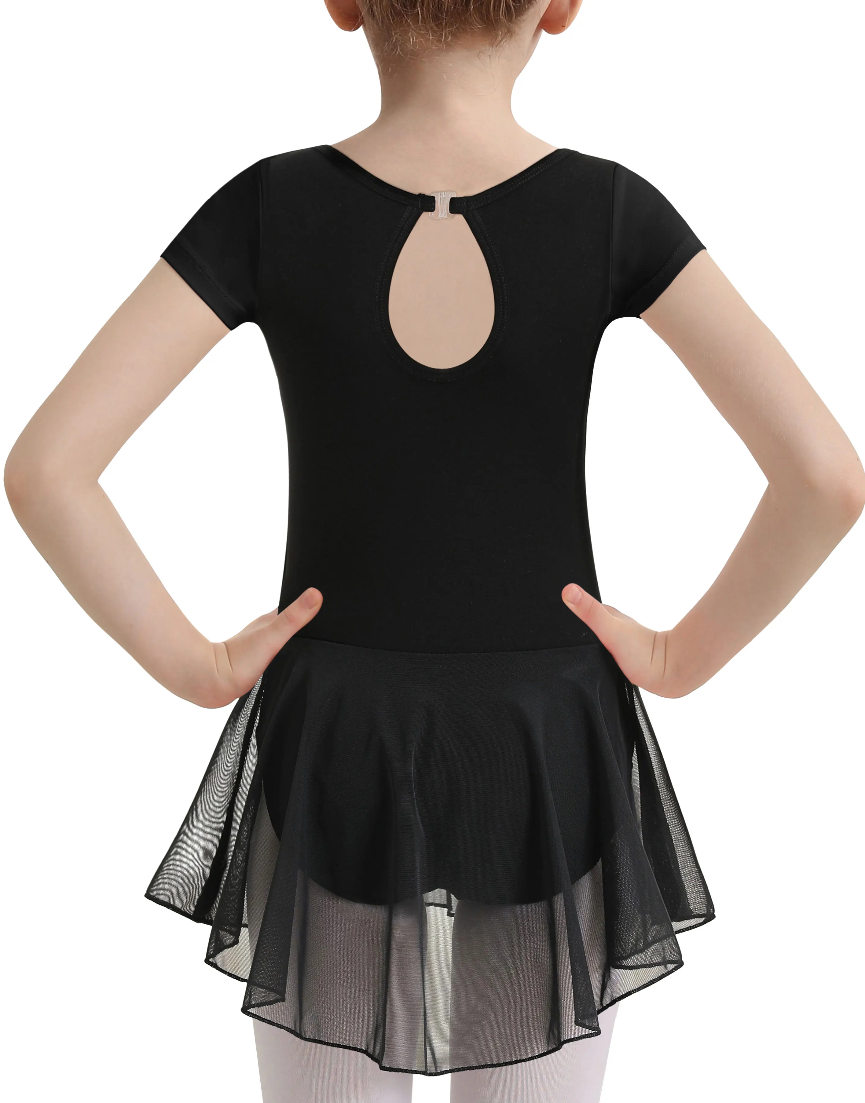 Girls Ballet Leotards for Dance Hollow Back Short Sleeve Skirted Dress for Dance(Toddler/Little Girl/Big Girl)
Girls Ballet Leotards for Dance Hollow Back Short Sleeve Skirted Dress for Dance(Toddler/Little Girl/Big Girl)