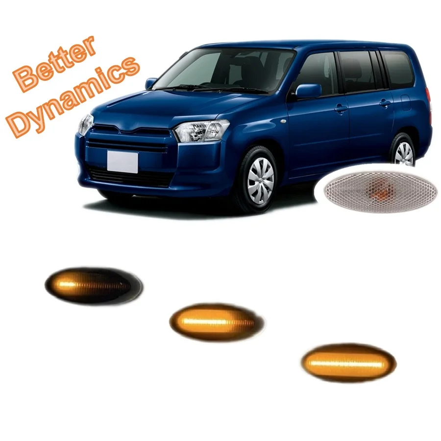 for Toyota Probox Succeed NCP160 NSP160 NHP160 2014 2015 2016 2017 2018 Sequential LED Indicator Side Marker Signal Light Lamp
for Toyota Probox Succeed NCP160 NSP160 NHP160 2014 2015 2016 2017 2018 Sequential LED Indicator Side Marker Signal Light Lamp