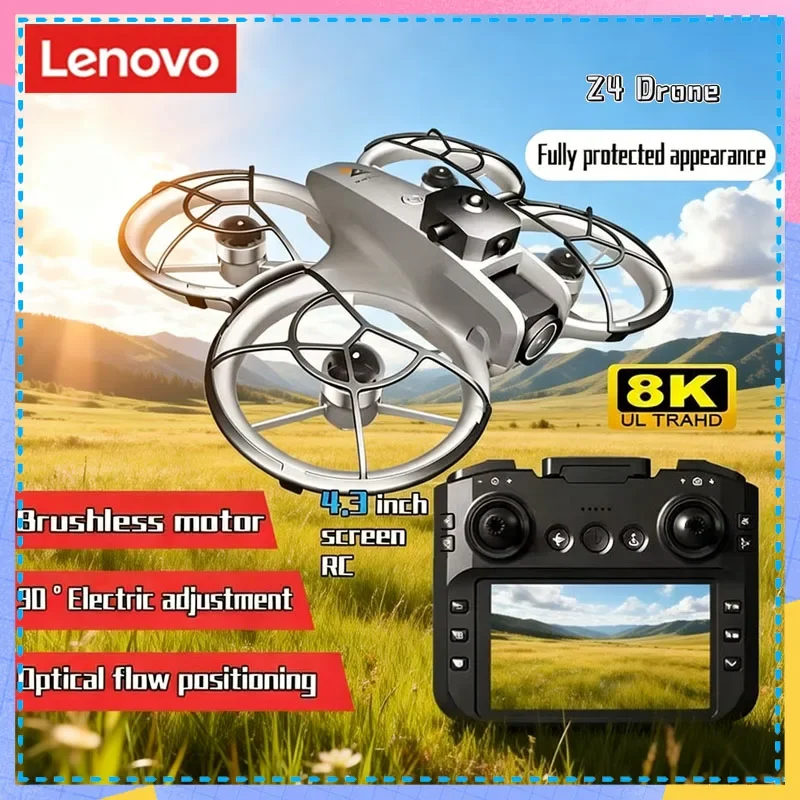 Lenovo Z4 Foldable Drone 4K HD Camera 5G WiFi Obstacle Avoidance Brushless Motor Altitude Hold Headless Mode RC Quadcopter
Lenovo Z4 Foldable Drone 4K HD Camera 5G WiFi Obstacle Avoidance Brushless Motor Altitude Hold Headless Mode RC Quadcopter