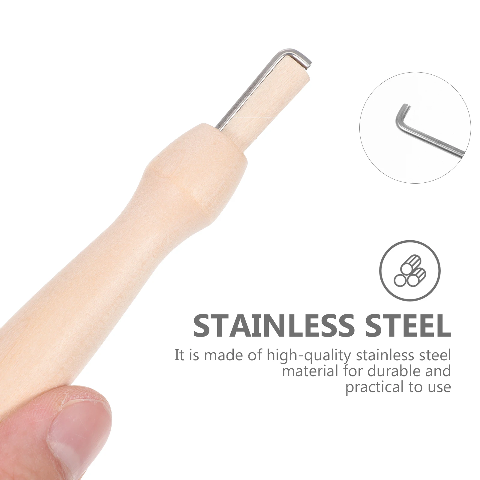1 set Wool Needle Kit Tools for Kids Stainless Steel Lightweight Craft Supplies DIY Felting Tool Set Needle Felting Wool Felt
1 set Wool Needle Kit Tools for Kids Stainless Steel Lightweight Craft Supplies DIY Felting Tool Set Needle Felting Wool Felt
