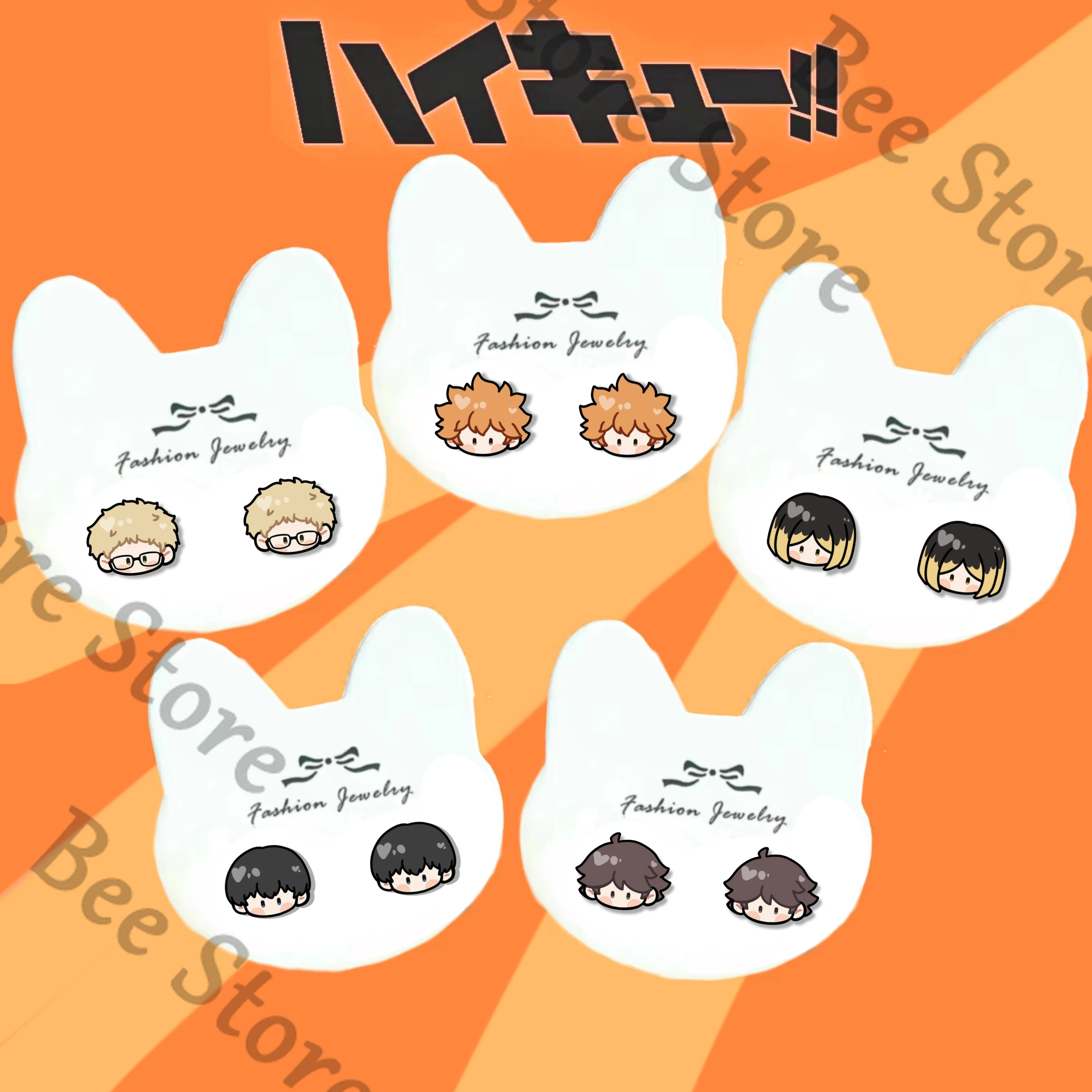 Аниме Хайкю!! Q версия косплей Shoyo Hinata Tobio Кагеяма Kozume Kenma 925 серебряные серьги-гвоздики милые высокое качество
Аниме Хайкю!! Q версия косплей Shoyo Hinata Tobio Кагеяма Kozume Kenma 925 серебряные серьги-гвоздики милые высокое качество