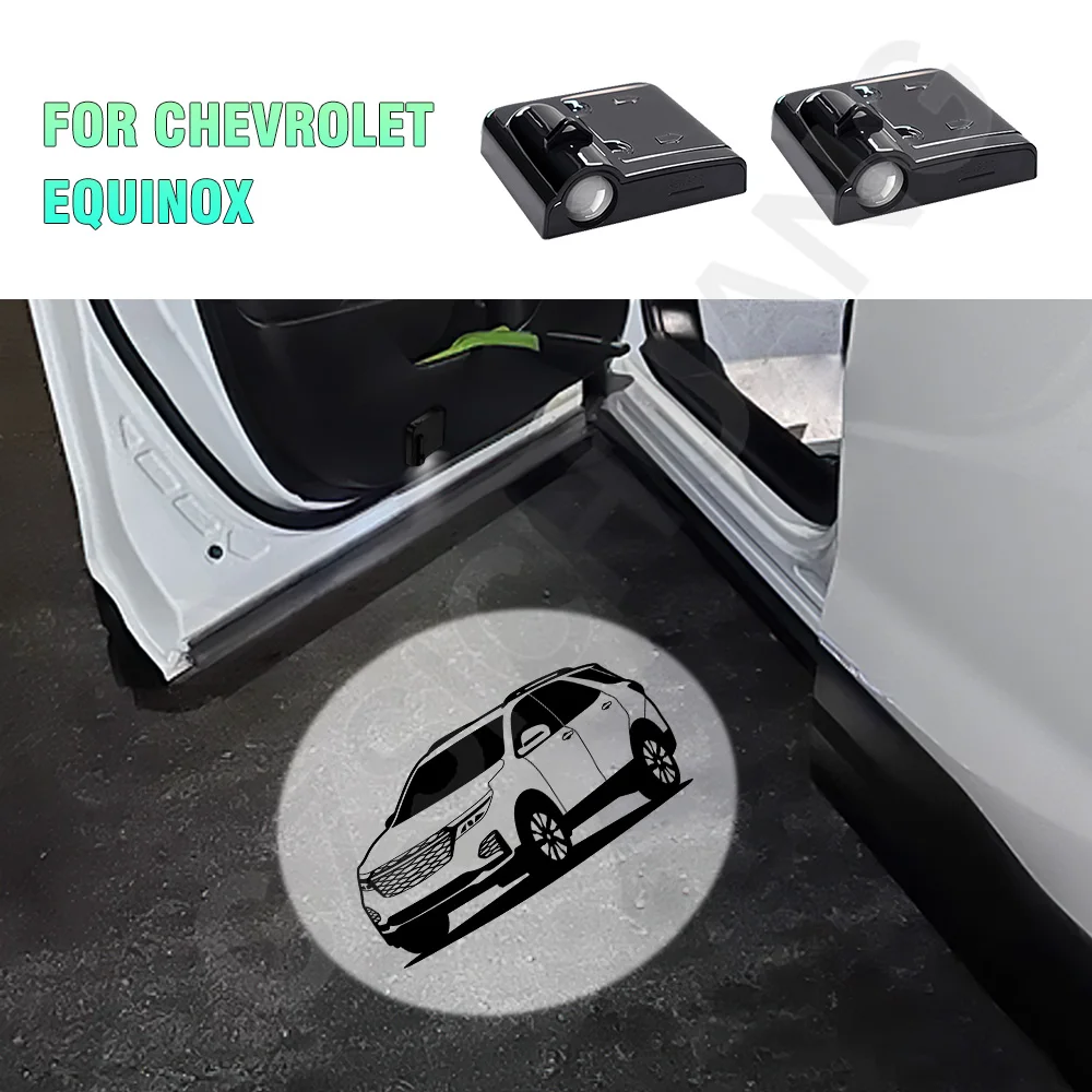 LED Car Logo Door Light Projector Ghost Shadow Light Door Welcome Sign Light For Chevrolet Equinox EV EUV 2005-2024 Accessories
LED Car Logo Door Light Projector Ghost Shadow Light Door Welcome Sign Light For Chevrolet Equinox EV EUV 2005-2024 Accessories