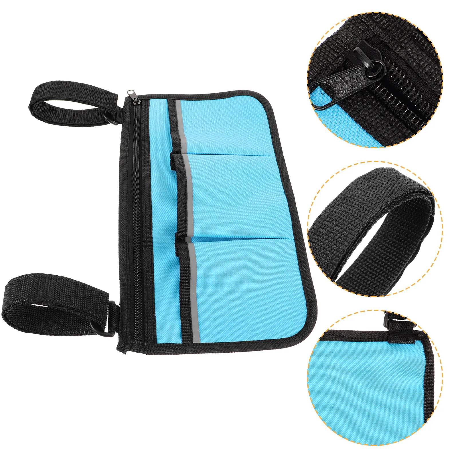 Wheelchair Side Storage Bag Heavy Duty Oxford Fabric Armrest Hanging Pouch Compatible with Most Wheelchairs Walkers Seniors
Wheelchair Side Storage Bag Heavy Duty Oxford Fabric Armrest Hanging Pouch Compatible with Most Wheelchairs Walkers Seniors