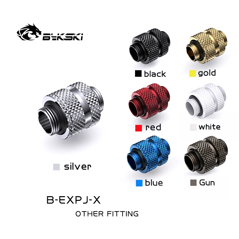 Поворотные разъемы BYKSKI G1/4 "Папа-Папа, используются для удлинителя карты GPU, расширенный контракт (16-22 мм), поперечное подключение SLI
Поворотные разъемы BYKSKI G1/4 "Папа-Папа, используются для удлинителя карты GPU, расширенный контракт (16-22 мм), поперечное подключение SLI