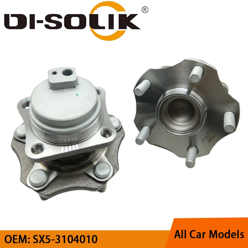 DI-SOLIK Auto Car Parts Rear Wheel Hub Bearing Assembly SX5-3104010 for Liyao SX5/SX6 Drum Brake Iron Cover Fengxing T5
DI-SOLIK Auto Car Parts Rear Wheel Hub Bearing Assembly SX5-3104010 for Liyao SX5/SX6 Drum Brake Iron Cover Fengxing T5