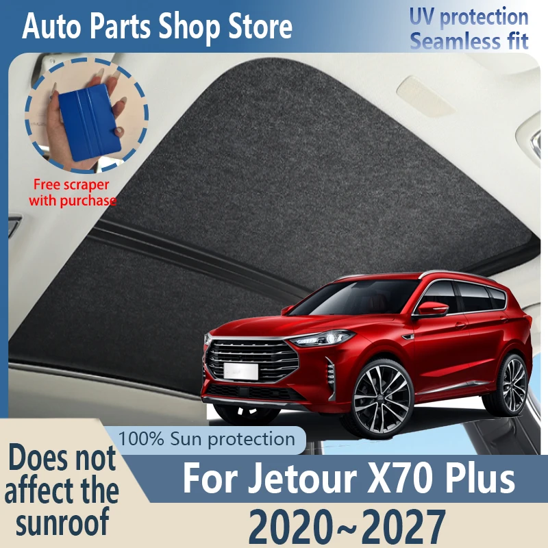 Sun Protection For Jetour X70 Plus 2020~2027 26 Electrostatic Adsorption Fabric Panoramic Sunroof Insulation Roof Visor Anti-UV
Sun Protection For Jetour X70 Plus 2020~2027 26 Electrostatic Adsorption Fabric Panoramic Sunroof Insulation Roof Visor Anti-UV