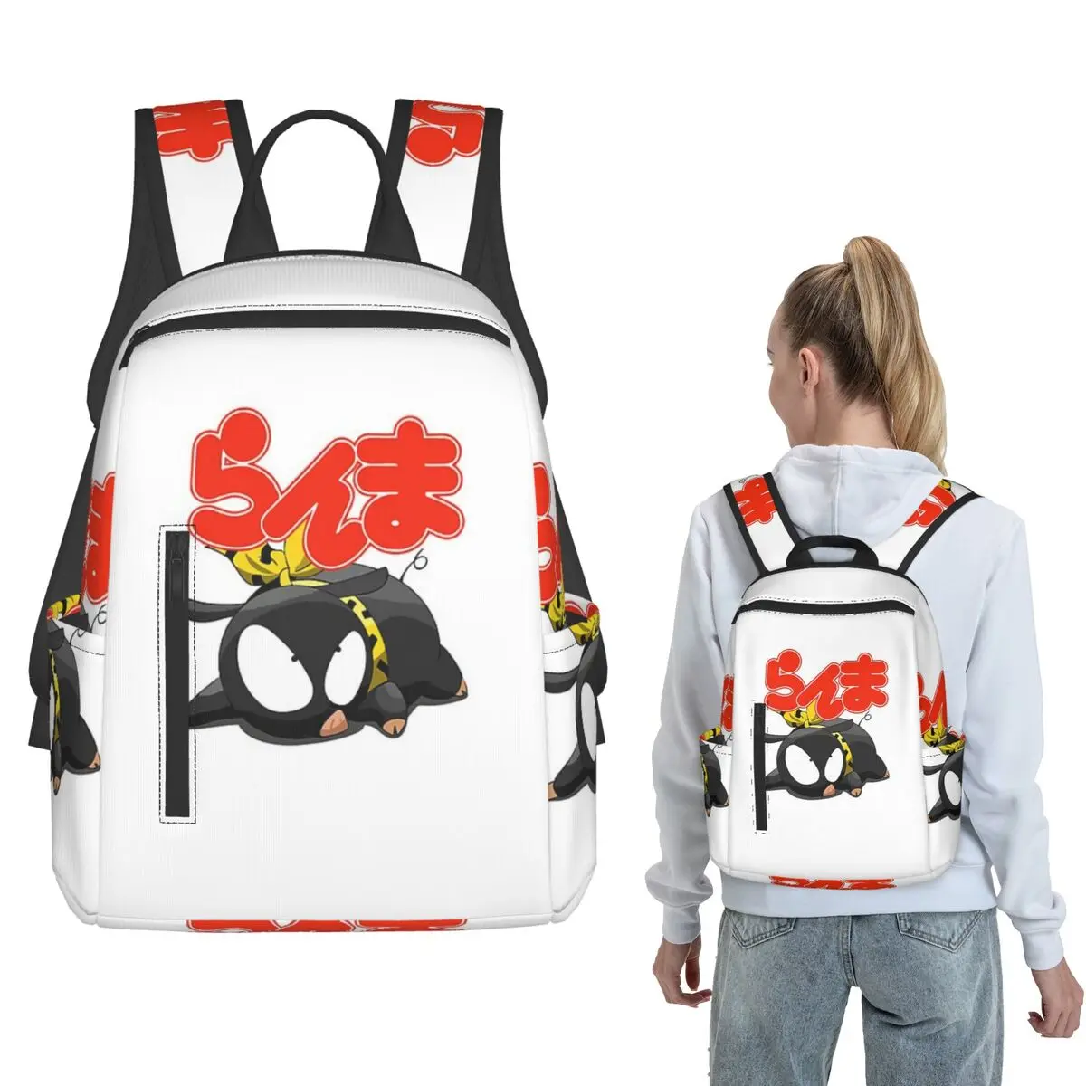 P Chan Ranma Backpack Daypack Kids BookBag School Bag Shoulder Bags for Men Women
P Chan Ranma Backpack Daypack Kids BookBag School Bag Shoulder Bags for Men Women