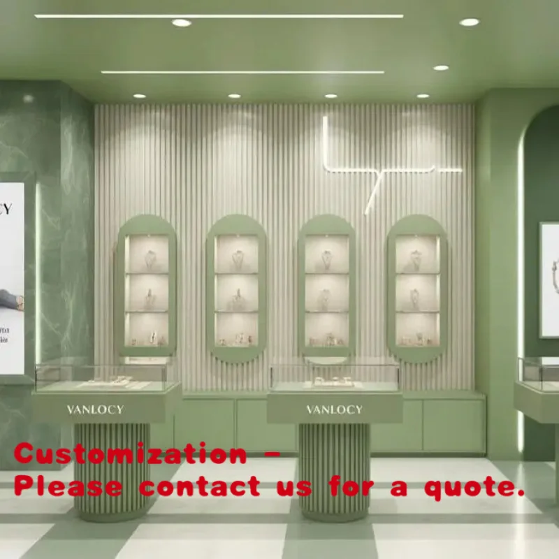 custom.High End Jewelry Showcase Modern Metal Jewelry Display Cabinet Custom Curved Glass Jewelry Display Counter
custom.High End Jewelry Showcase Modern Metal Jewelry Display Cabinet Custom Curved Glass Jewelry Display Counter