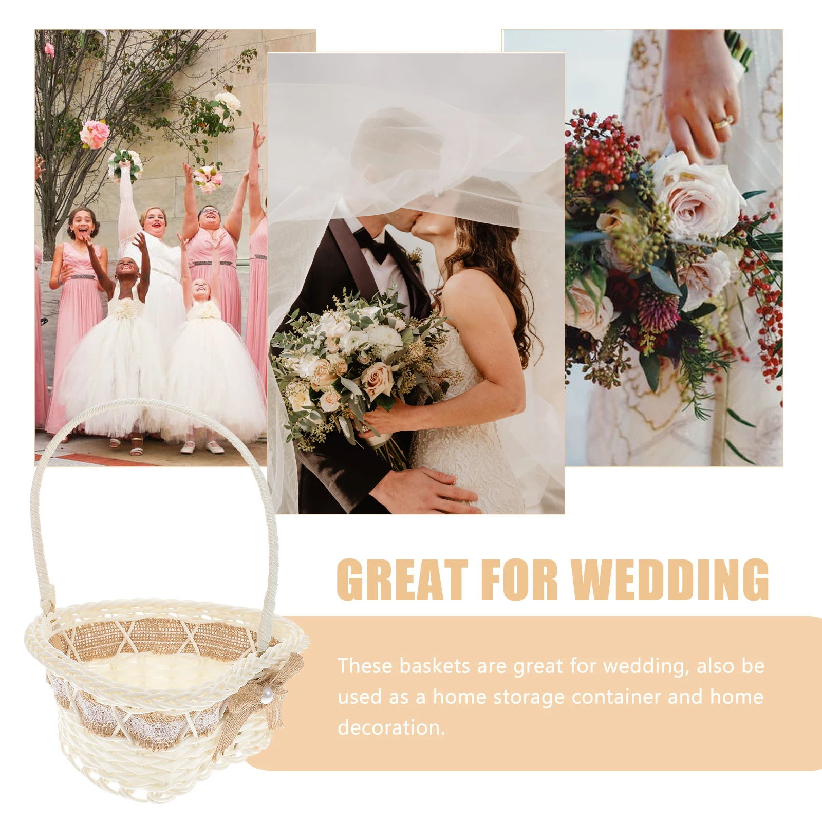 Heart Shape Petal Storage Basket Wedding Flower Gift Bag Handheld Woven Container Lightweight Portable Party Storage Basket For
Heart Shape Petal Storage Basket Wedding Flower Gift Bag Handheld Woven Container Lightweight Portable Party Storage Basket For