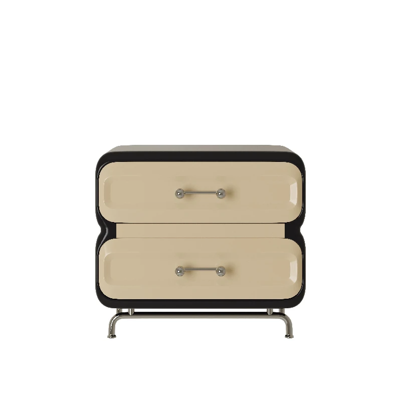 Modern minimalist design contrasting color bedside table, small apartment living room bedroom bedside locker
Modern minimalist design contrasting color bedside table, small apartment living room bedroom bedside locker