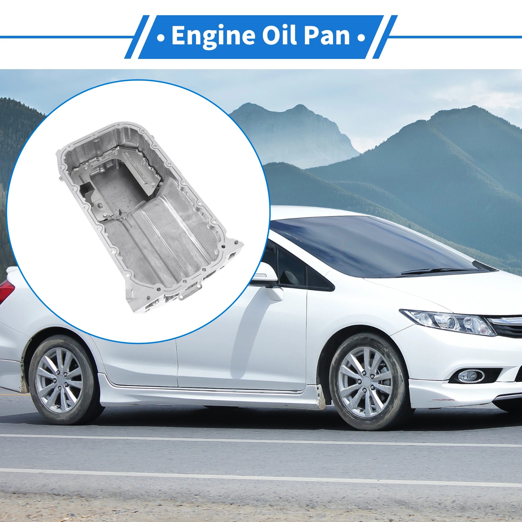 UXCELL 1 Pc No.2152023601 Engine Oil Pan for Hyundai Elantra Aluminum Alloy Silver Tone
UXCELL 1 Pc No.2152023601 Engine Oil Pan for Hyundai Elantra Aluminum Alloy Silver Tone