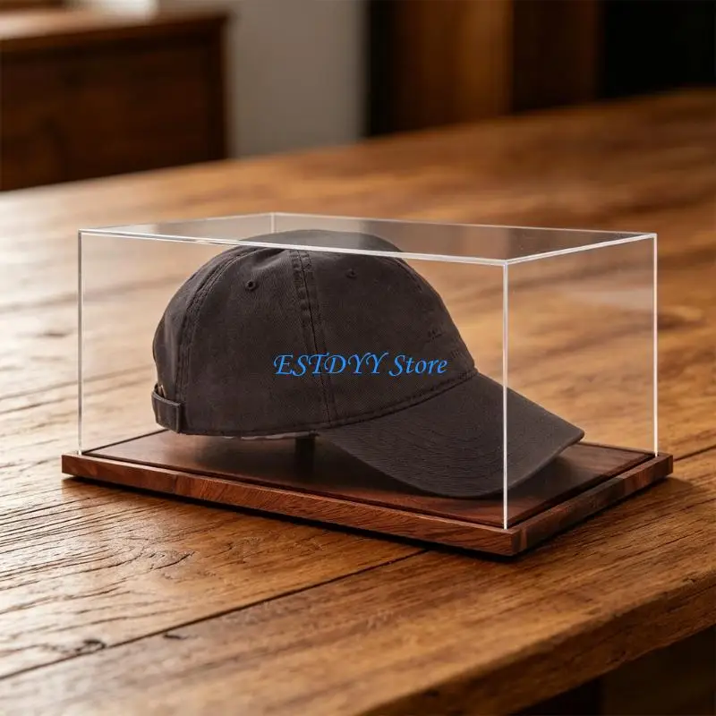 G6DE Baseball Cap Display Box Durability Clear Acrylic Hat Holder for Home Closet
G6DE Baseball Cap Display Box Durability Clear Acrylic Hat Holder for Home Closet