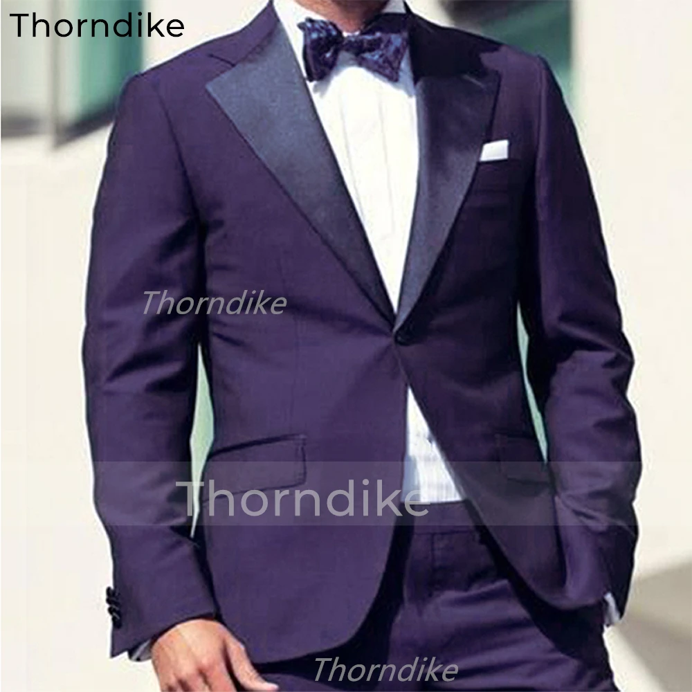 Thorndike 2022 Stylish Men's Business Suit One Button Bridegroom Formal Party Male Suits Set 2 Pieces(Jacket+Pant)
Thorndike 2022 Stylish Men's Business Suit One Button Bridegroom Formal Party Male Suits Set 2 Pieces(Jacket+Pant)