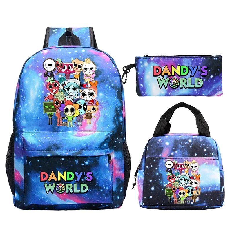 3Pcs Set Dandy's World Print Backpack With Lunch Bag Pencil Case Cartoon School Bags for Boys Girls School Bags Set Best Gifts
3Pcs Set Dandy's World Print Backpack With Lunch Bag Pencil Case Cartoon School Bags for Boys Girls School Bags Set Best Gifts