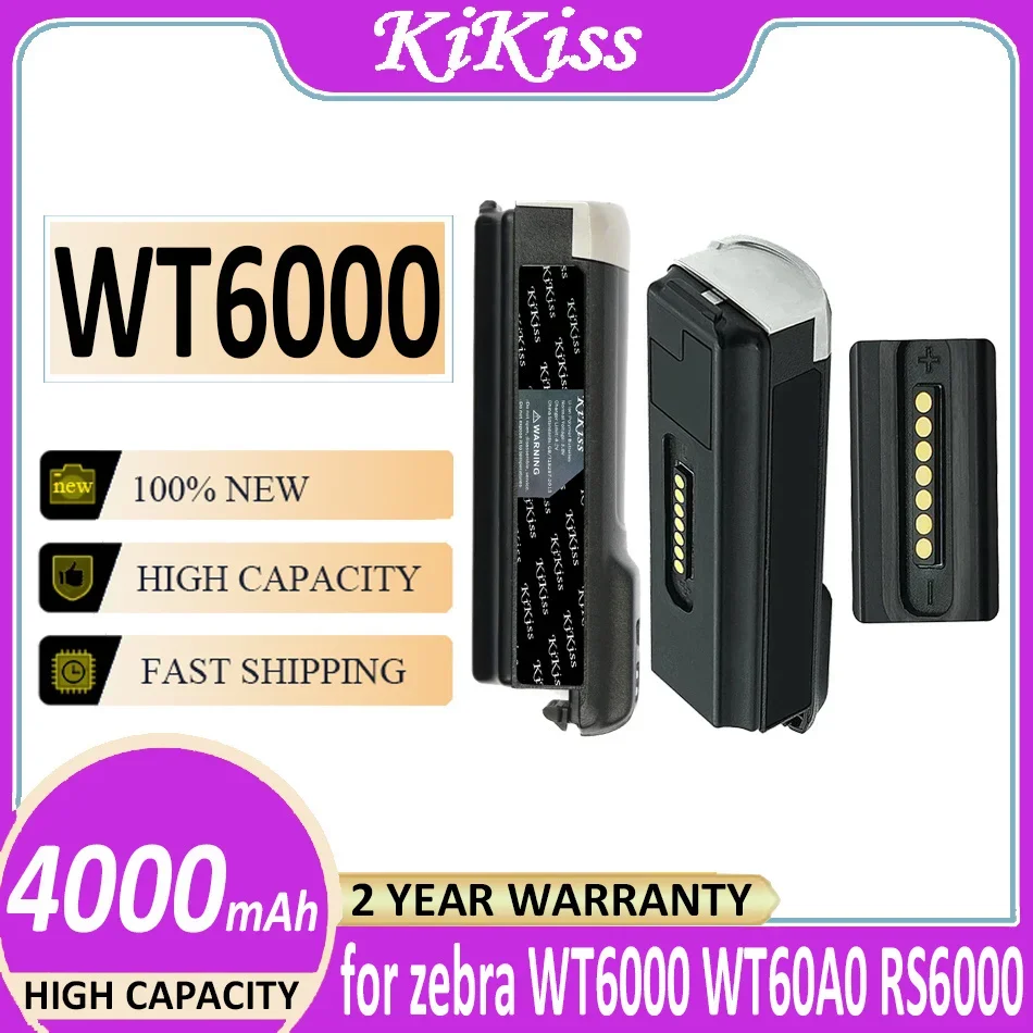 Durable and Efficient For zebra WT6000 WT60A0 RS6000 BT000262A01 BTRY-NWTRS-33MA-01 4000mAh Portable Terminal Device Battery
Durable and Efficient For zebra WT6000 WT60A0 RS6000 BT000262A01 BTRY-NWTRS-33MA-01 4000mAh Portable Terminal Device Battery