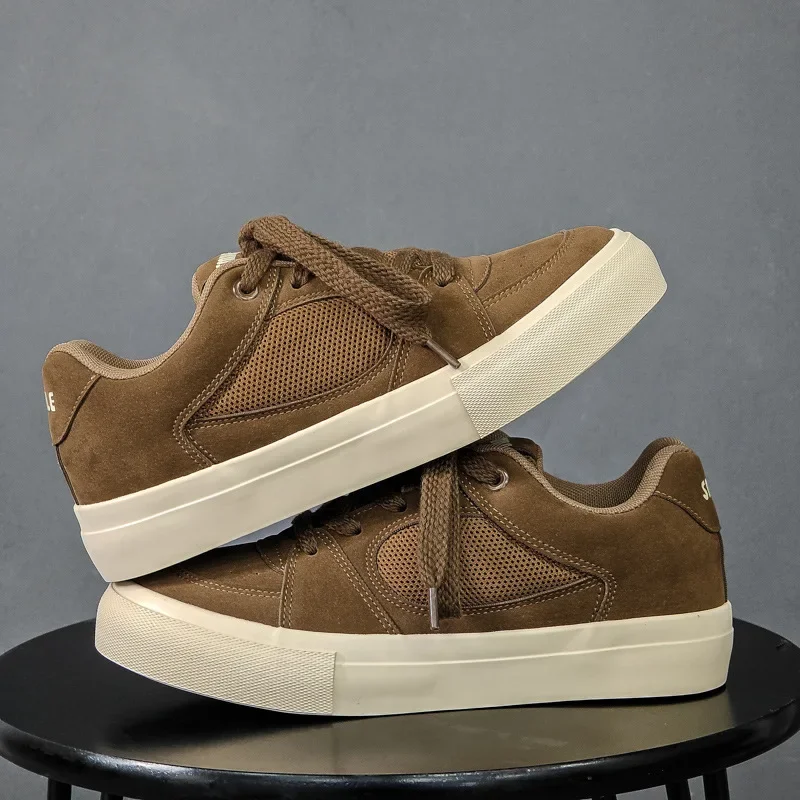 Fashion Canvas Shoes Sneakers Men Shoes Anti Slip Casual Walking Student Lace Up Outdoor 2025 Spring Running Skateboarding Shoes
Fashion Canvas Shoes Sneakers Men Shoes Anti Slip Casual Walking Student Lace Up Outdoor 2025 Spring Running Skateboarding Shoes