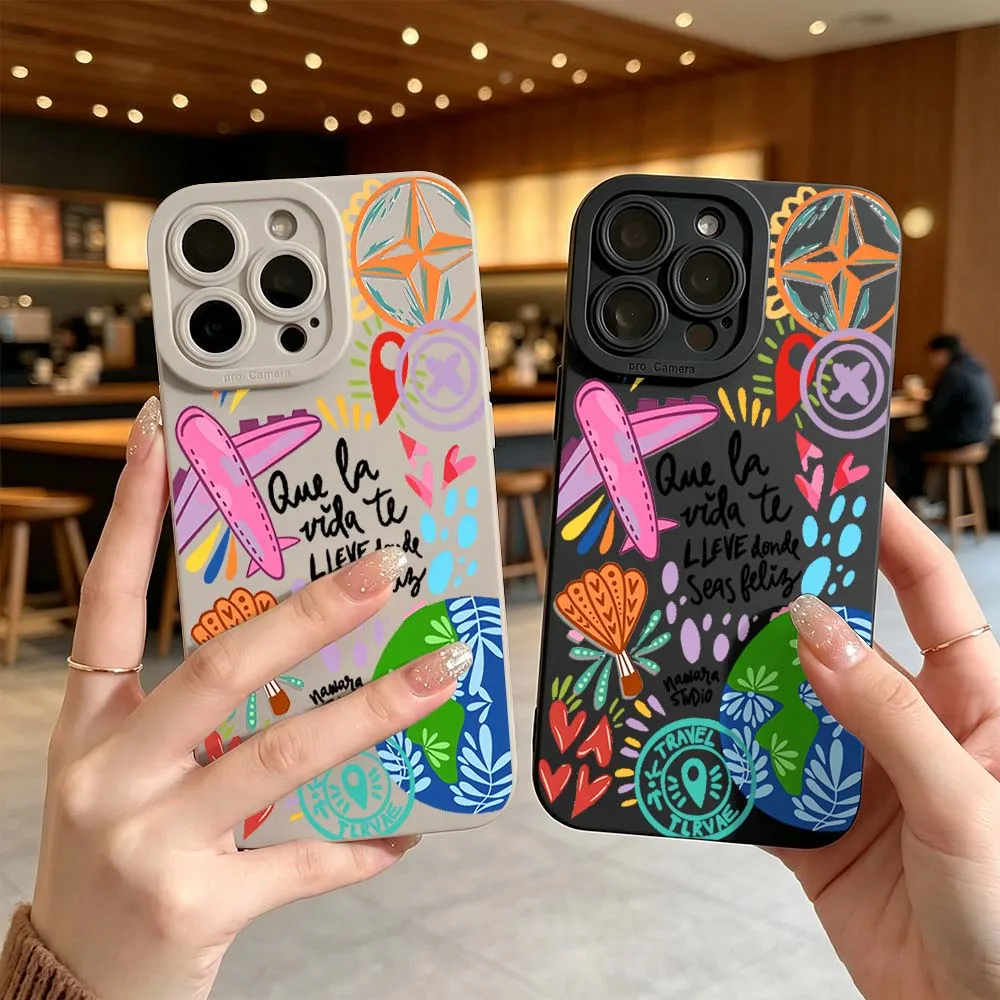 Cartoon Travel Life Sticker For iPhone 17 16 15 14 Pro Max 12 11 13 17 Air XS Plus 16e Fall Proof Soft Cover Phone Case
Cartoon Travel Life Sticker For iPhone 17 16 15 14 Pro Max 12 11 13 17 Air XS Plus 16e Fall Proof Soft Cover Phone Case