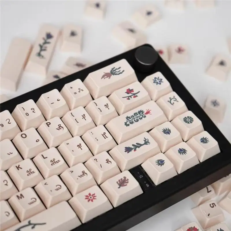 462E 135 Keycaps Ergonomic PBT Keycap Set Mysterious Voynich Manuscript Theme
462E 135 Keycaps Ergonomic PBT Keycap Set Mysterious Voynich Manuscript Theme